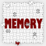 Memory Problems Graphic showing puzzle with missing pieces