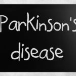Parkinson's Disease written on chalkboard