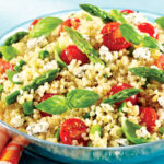 Quinoa, Chickpea, and Tomato Salad image of finish recipe
