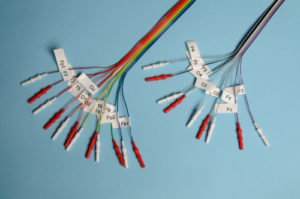 LENS Customized Electro-Cap Ribbon for Neuroband (Silver)