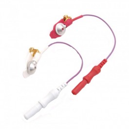 Ear Electrodes - Silver/Silver Chloride, 3.5" Drops